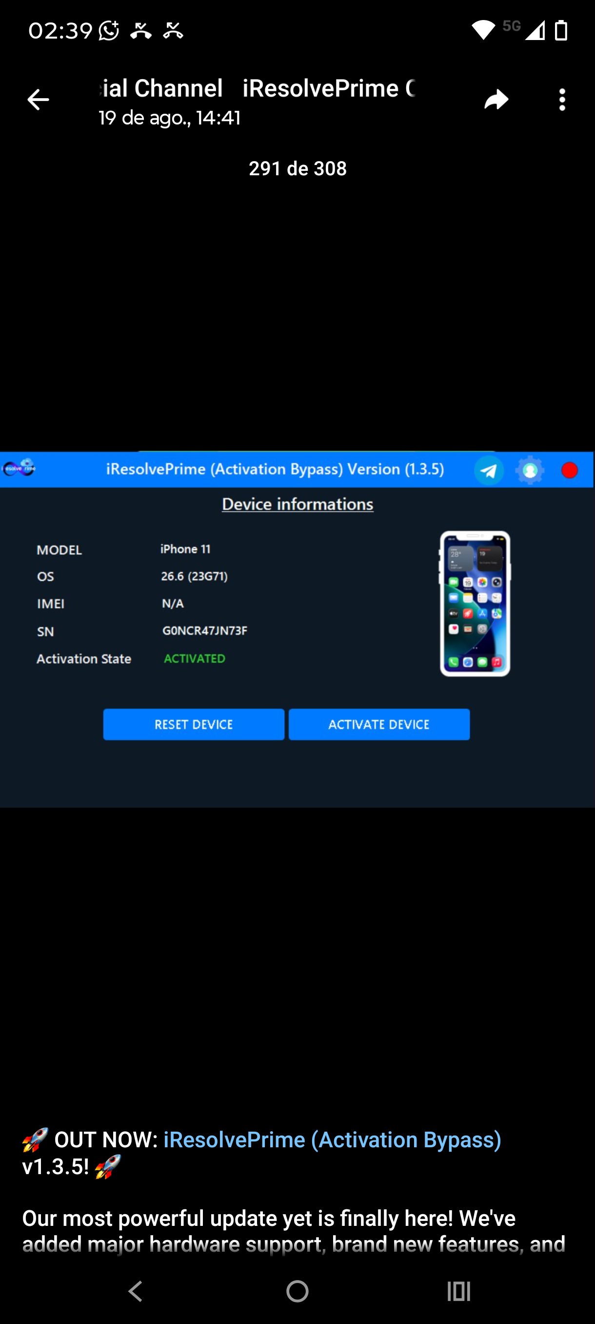 irresolve prime bypass hello iphones ipads sem sinal